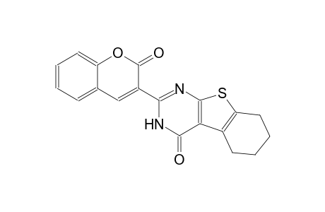 2-(2-oxo-2H-chromen-3-yl)-5,6,7,8-tetrahydro[1]benzothieno[2,3-d]pyrimidin-4(3H)-one