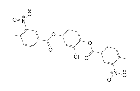 benzoic acid, 4-methyl-3-nitro-, 2-chloro-4-[(4-methyl-3-nitrobenzoyl)oxy]phenyl ester