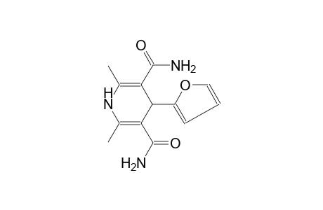 3,5-pyridinedicarboxamide, 4-(2-furanyl)-1,4-dihydro-2,6-dimethyl-