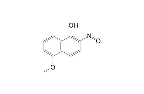 1-Naphthalenol, 5-methoxy-2-nitroso-