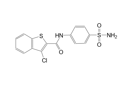 N-[4-(aminosulfonyl)phenyl]-3-chloro-1-benzothiophene-2-carboxamide