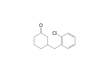3-(2-Chlorobenzyl)cyclohexanone