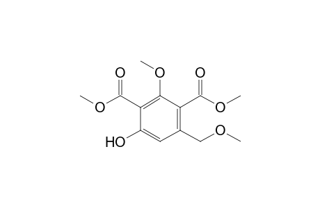 3-Methoxy-2,4-dimethoxycarbonyl-5-methoxymethylphenol