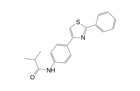 propanamide, 2-methyl-N-[4-(2-phenyl-4-thiazolyl)phenyl]-