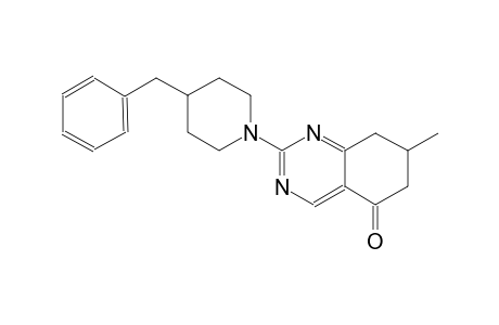 5(6H)-quinazolinone, 7,8-dihydro-7-methyl-2-[4-(phenylmethyl)-1-piperidinyl]-