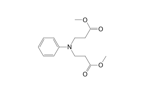 .beta.-Alanine, N-(3-methoxy-3-oxopropyl)-N-phenyl-, methyl ester