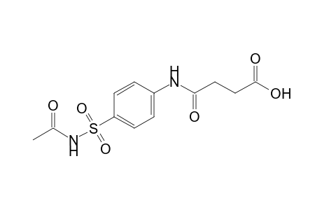 4'-(acetylsulfamoyl)succinanilic acid