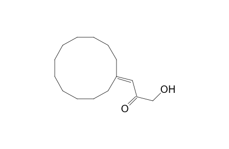 3-cyclododecylidene-1-hydroxy-2-propanone