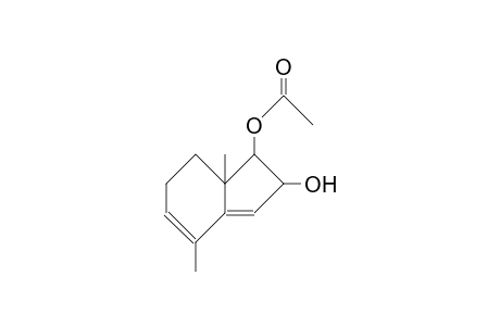 (1R*,2S*,7AR*)-1-acetoxy-4,7a-dimethyl-2,6,7,7a-tetrahydro-1H-inden-2-ol