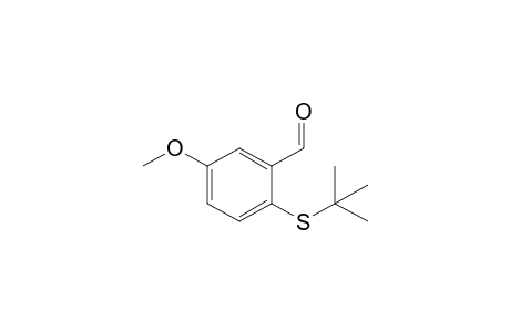 2-tert-Butylthio-5-methoxybenzaldehyde
