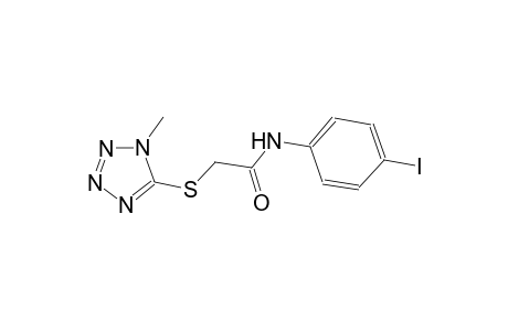N-(4-iodophenyl)-2-[(1-methyl-1H-tetraazol-5-yl)sulfanyl]acetamide