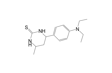 4-[4-(diethylamino)phenyl]-6-methyltetrahydro-2(1H)-pyrimidinethione
