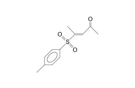 (E)-3-(4-Tolyl-sulfonyl)-pent-3-en-2-one