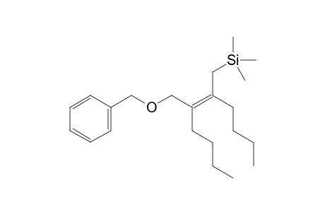 [(Z)-3-(benzyloxymethyl)-2-butyl-hept-2-enyl]-trimethyl-silane