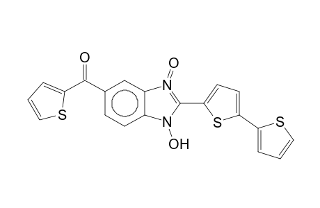 (1H)Benzimidazole, 5-(2-thienyl)carbonyl-2-[2(2-thienyl)thien-5-yl)-1-hydroxy-3-oxide