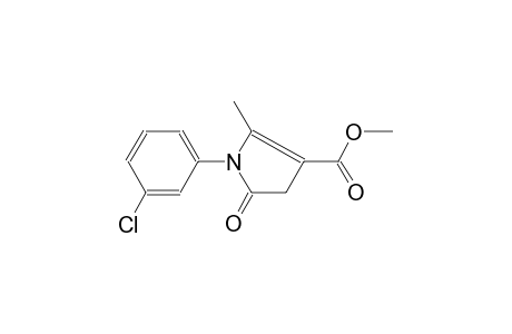 methyl 1-(3-chlorophenyl)-2-methyl-5-oxo-4,5-dihydro-1H-pyrrole-3-carboxylate
