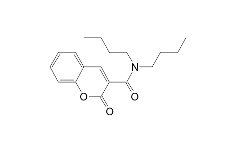 N,N-Dibutyl-2-oxo-2H-chromene-3-carboxamide