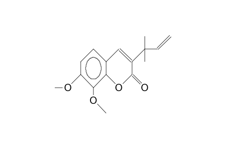 3-(1,1-Dimethylallyl)-7,8-dimethoxy-coumarin
