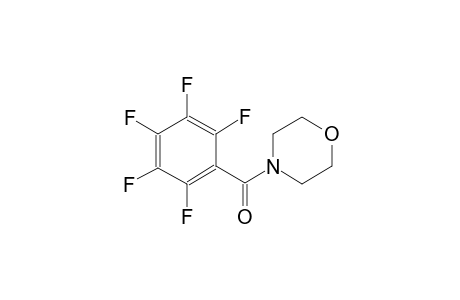 4-(2,3,4,5,6-pentafluorobenzoyl)morpholine
