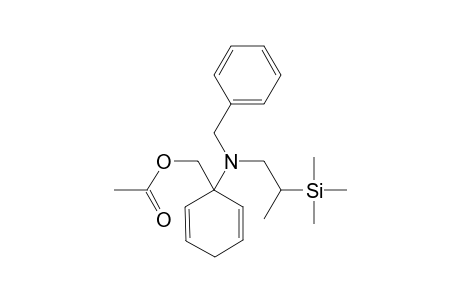 1-(Acetoxymethyl)-1-[N-Benzyl-N-(trimethylsilylmethyl)ethylamino]cyclohexa-2,5-diene