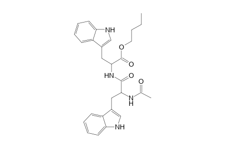 Butyl 2-([2-(acetylamino)-3-(1H-indol-3-yl)propanoyl]amino)-3-(1H-indol-3-yl)propanoate