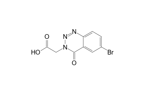 1,2,3-Benzotriazine-3(4H)-acetic acid, 6-bromo-4-oxo-