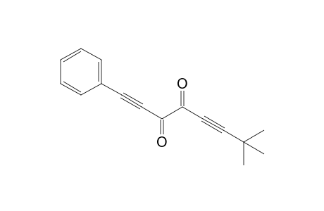 7,7-Dimethyl-1-phenyl-octa-1,5-diyne-3,4-dione