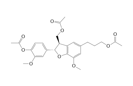 Dihydroxydehydrodiconifery alcohol triacetate