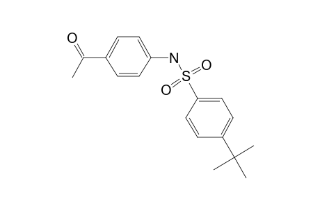 Ethanone, 1-[4-(4-tert-butylphenylsulfonylamino)phenyl]-