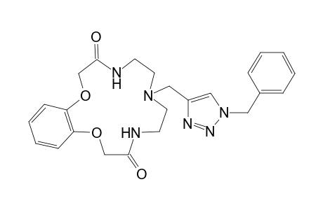 7-[(1-Benzyl-1H-1,2,3-triazol-4-yl)methyl]-5,6,7,8,9,10-hexahydro-2H-1,13,4,7,10-benzodioxatriazacyclopentadecine-3,11(4H,12H)-dione