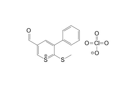 3-Formyl-6-methylthio-5-phenyl-thiopyrilium-perchlorate
