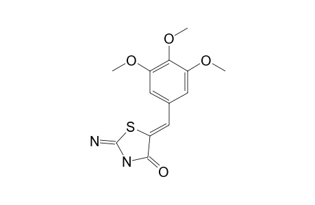 (Z)-2-IMINO-5-(3,4,5-TRIMETHOXYBENZYLIDENE)-THIAZOLIDIN-4-ONE