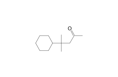 4-Cyclohexyl-4-methyl-2-pentanone