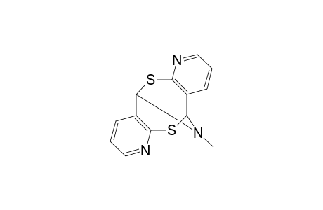 5,11-Imino-5H,11H-[1,5]dithiocino[2,3-b:6,7-b']dipyridine, 13-methyl-