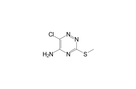 6-Chloro-3-(methylsulfanyl)-1,2,4-triazin-5-amine