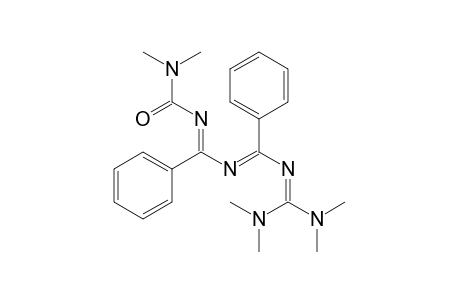 2,8,8-tris(Dimethylamino)-4,6-diphenyl-1-oxa-3,5,7-triaza-1,3,5,7-octatetraene