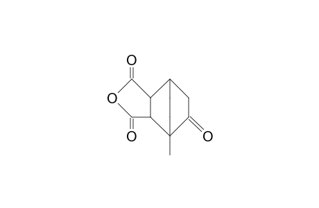 1-Methyl-bicyclo(2.2.2)octan-2-one-7,8-dicarboxylic anhydride