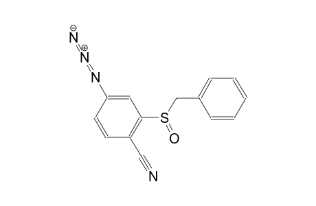 4-Azido-2-phenylmethanesulfinyl-benzonitrile