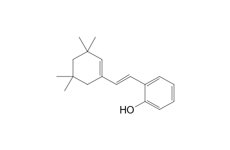 (E)-2-(o-Hydroxyphenyl)-1-(3,3,5,5-tetramethylcyclohex-1-en-1-yl)ethylene