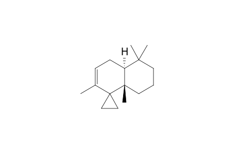 (1S,6S)-1,3,7,7-Tetramethylspiro[bicyclo[4.4.0]decane-2,1'-cyclopropane]-3-ene