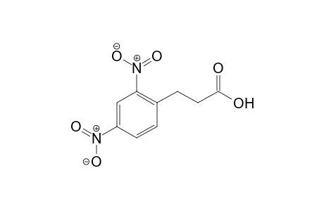 Benzenepropanoic-beta-D acid, 2,4-dinitro-