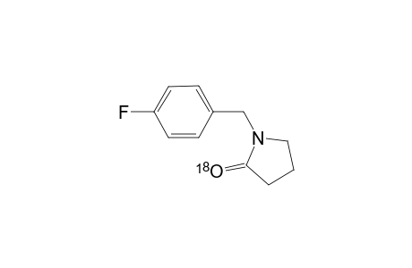 1-[(4'-Fluorophenyl)methyl]-2-[18-O]-pyrrolin-2-one