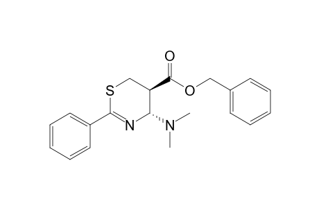 Benzyl (4R,5R)-4-(Dimethylamino)-2-phenyl-5,6-dihydro-4H-1,3-thiazine-5-carboxylate