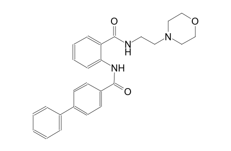 [1,1'-biphenyl]-4-carboxamide, N-[2-[[[2-(4-morpholinyl)ethyl]amino]carbonyl]phenyl]-