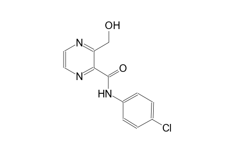 2-pyrazinecarboxamide, N-(4-chlorophenyl)-3-(hydroxymethyl)-