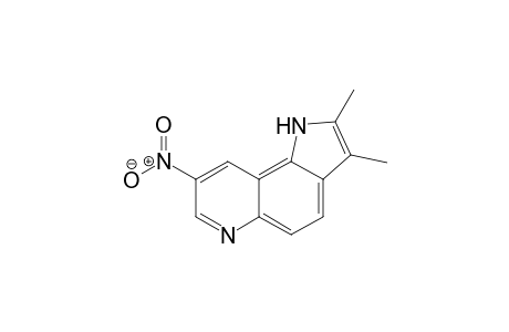 2,3-Dimethyl-8-nitro-1H-pyrrolo[2,3-f]quinoline