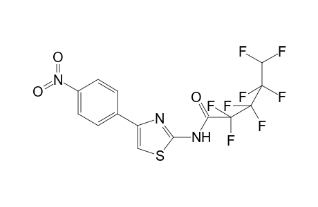 2,2,3,3,4,4,5,5-Octafluoro-N-[4-(4-nitrophenyl)-1,3-thiazol-2-yl]pentanamide