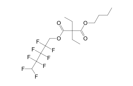 Diethylmalonic acid, butyl 2,2,3,3,4,4,5,5-octafluoropentyl ester