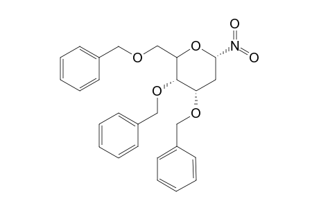 .alpha.-D-arabino-Hexopyranose, 1,2-dideoxy-1-nitro-3,4,6-tris-O-(phenylmethyl)-