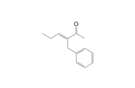 (E)-3-(phenylmethyl)-3-hexen-2-one
